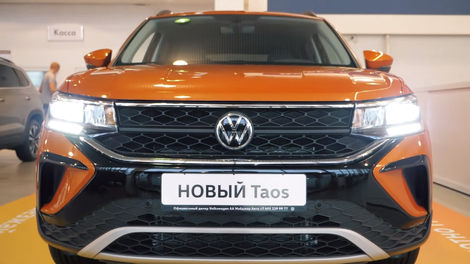 Volkswagen Taos в новом кузове